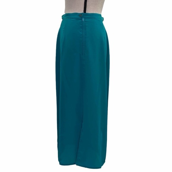 ROLLING Hills in Pacifica Teal Pencil Maxi Skirt - Picture 4 of 12